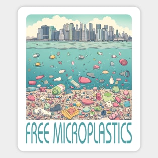 Free Microplastics Magnet